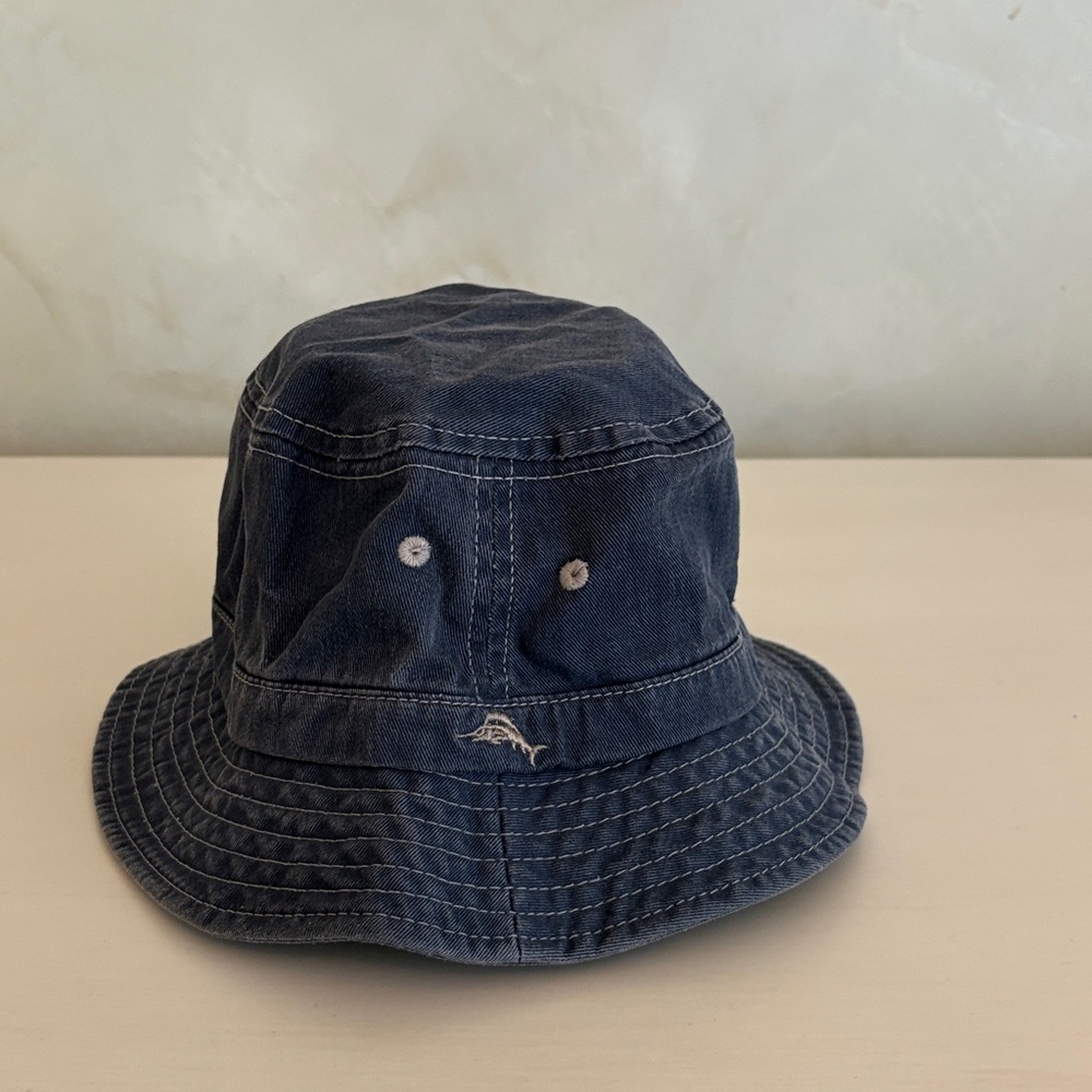 Kids Blue Tommy Bahama bucket hat